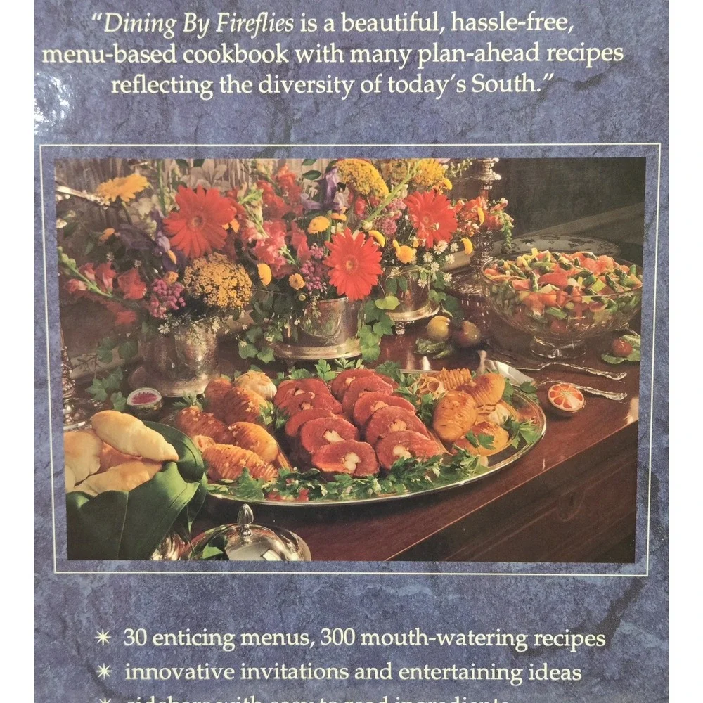 Dining by Fireflies: Unexpected Pleasures of the New South Cookbook Hardcover